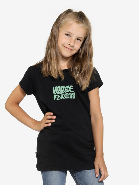 Horsefeathers Kinder T-shirt Glen Horsefeathers - schwarz
