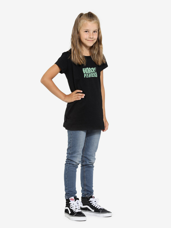 Horsefeathers Kinder T-shirt Glen Horsefeathers - schwarz