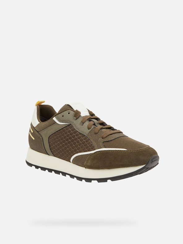 Geox Khaki Herren Geox Partenio Turnschuhe