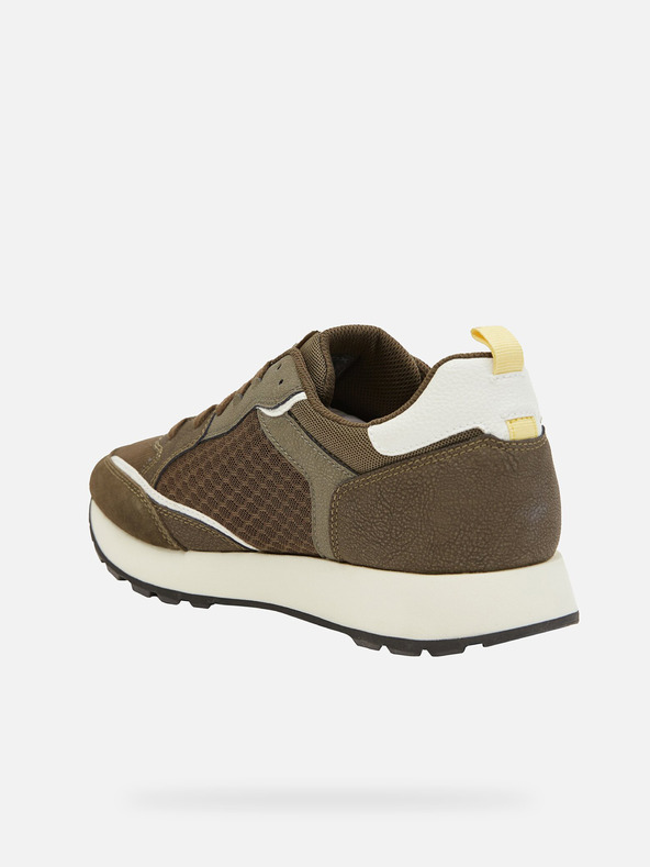 Geox Khaki Herren Geox Partenio Turnschuhe