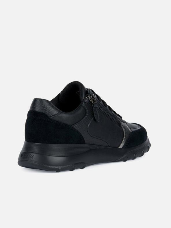 Geox Schwarze Damen Geox Alleniee Turnschuhe