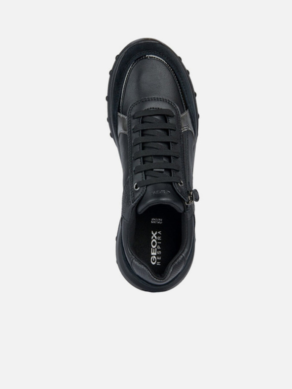 Geox Schwarze Damen Geox Alleniee Turnschuhe