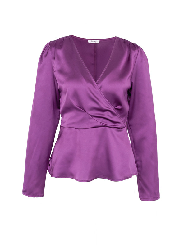Orsay Lila Damenbluse ORSAY