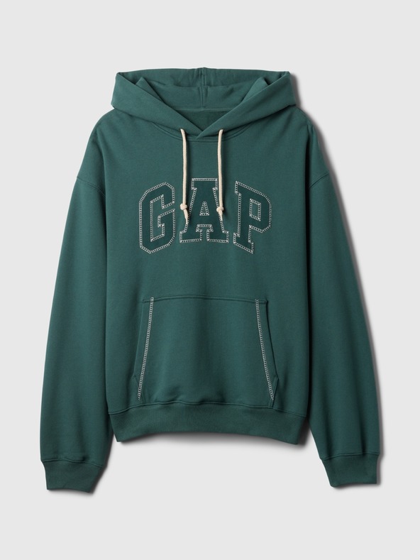 GAP Herren Oversize Sweatshirt mit Logo Stitch GAP
