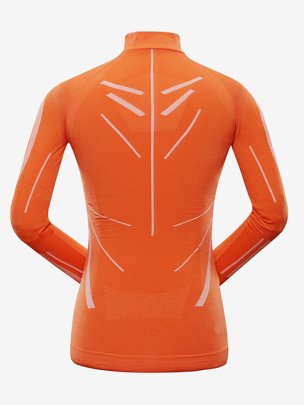 ALPINE PRO Orangefarbenes Herren-Funktions-T-Shirt ALPINE PRO Lubin