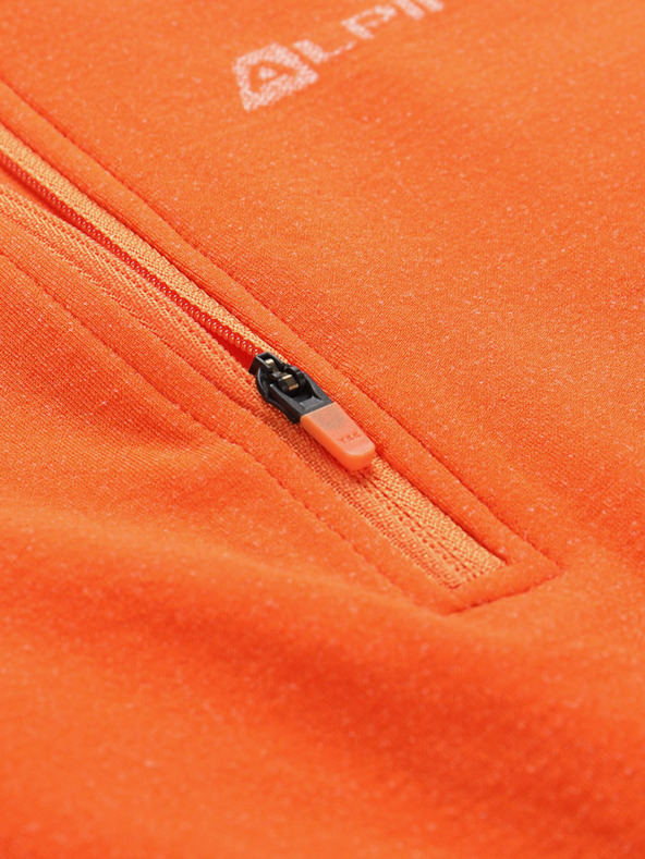 ALPINE PRO Orangefarbenes Herren-Funktions-T-Shirt ALPINE PRO Lubin