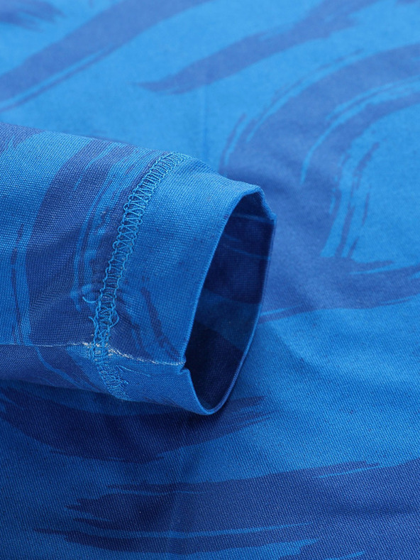ALPINE PRO Blaues Kinder-Schnelltrocken-T-Shirt ALPINE PRO AMADO