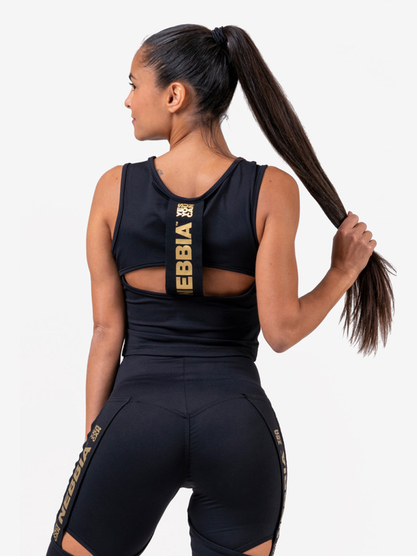 Nebbia Honey Bunny Tank-Top 822 - Schwarz