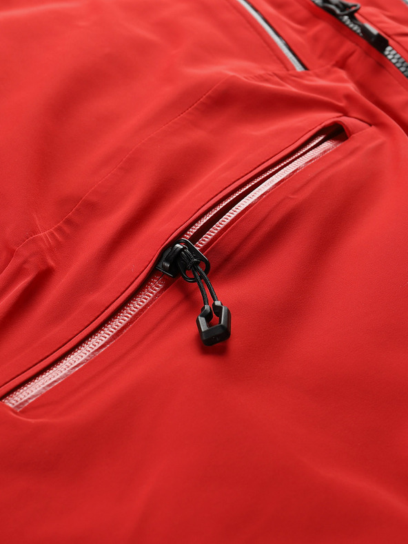 ALPINE PRO Herren-Skijacke mit ptx-Schneemembran ALPINE PRO REAS olympic red