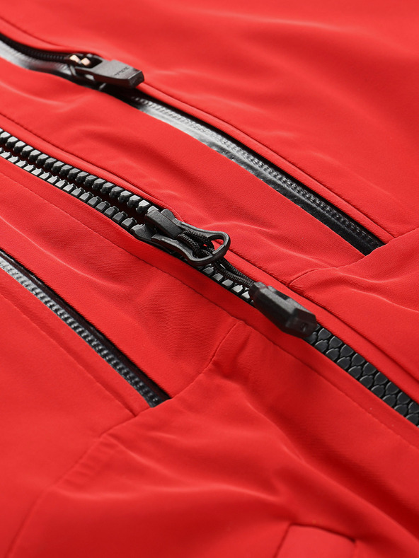 ALPINE PRO Herren-Skijacke mit ptx-Schneemembran ALPINE PRO REAS olympic red