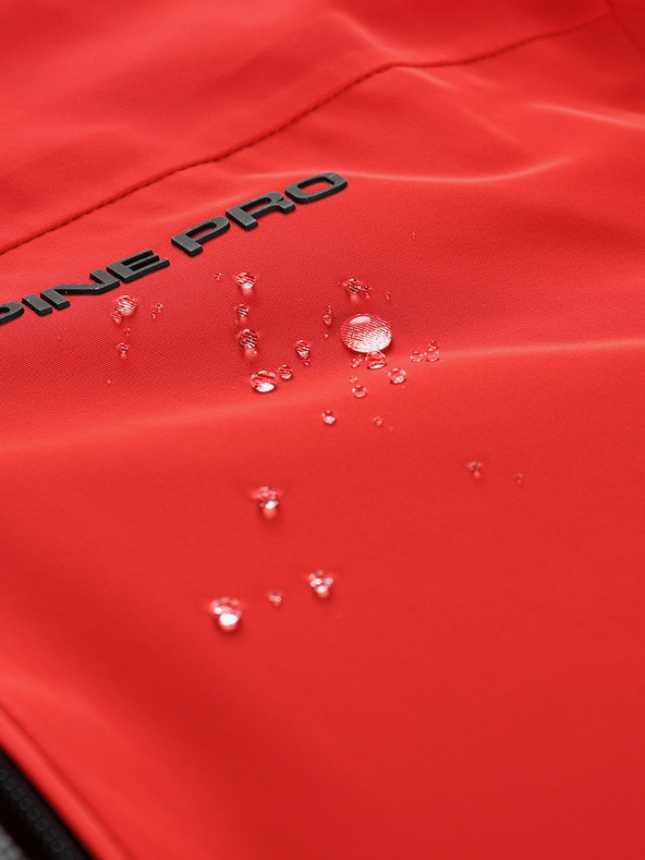 ALPINE PRO Herren-Skijacke mit ptx-Schneemembran ALPINE PRO REAS olympic red
