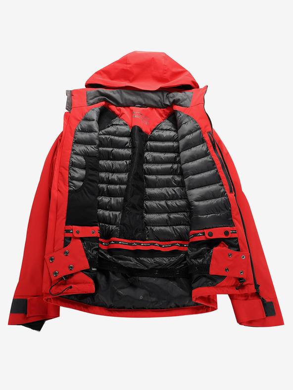 ALPINE PRO Herren-Skijacke mit ptx-Schneemembran ALPINE PRO REAS olympic red