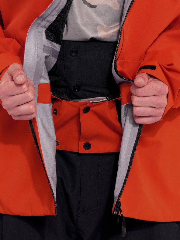 Horsefeathers Terra 3-Lagen-Jacke - roter Ton Horsefeathers