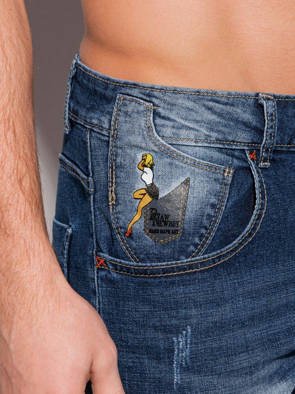 Edoti Edoti Herren-Denim-Hose