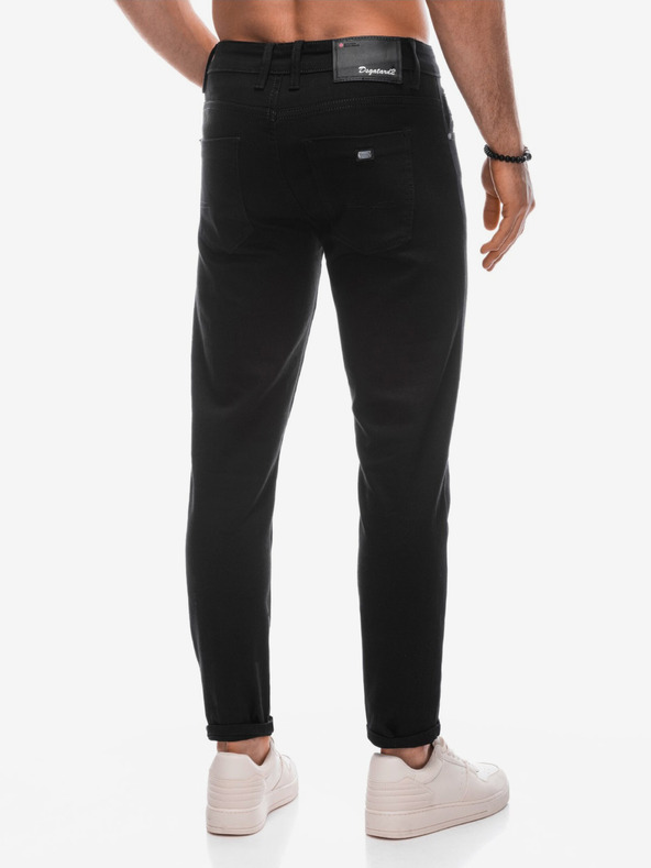 Edoti Schwarze Herrenjeans Edoti
