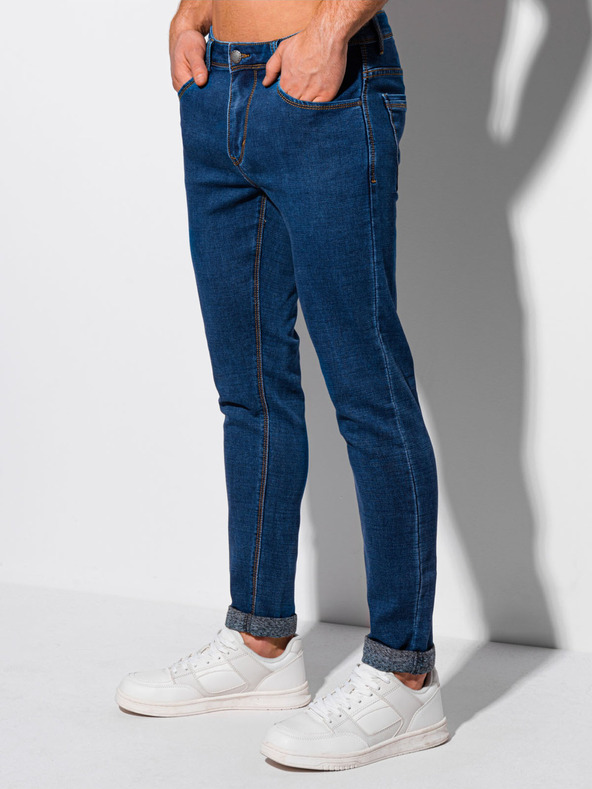 Edoti Edoti blaue Herrenjeans