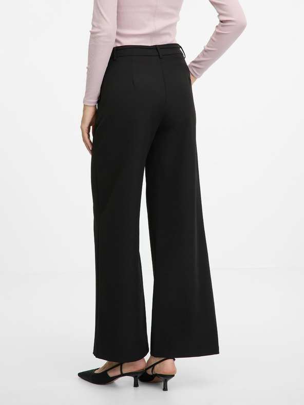 Orsay Schwarze Damen-Weitbeinhose ORSAY