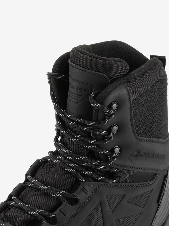ALPINE PRO Herren-Winterstiefel mit Giga-Boom und Membrane ptx ALPINE PRO NERBE schwarz