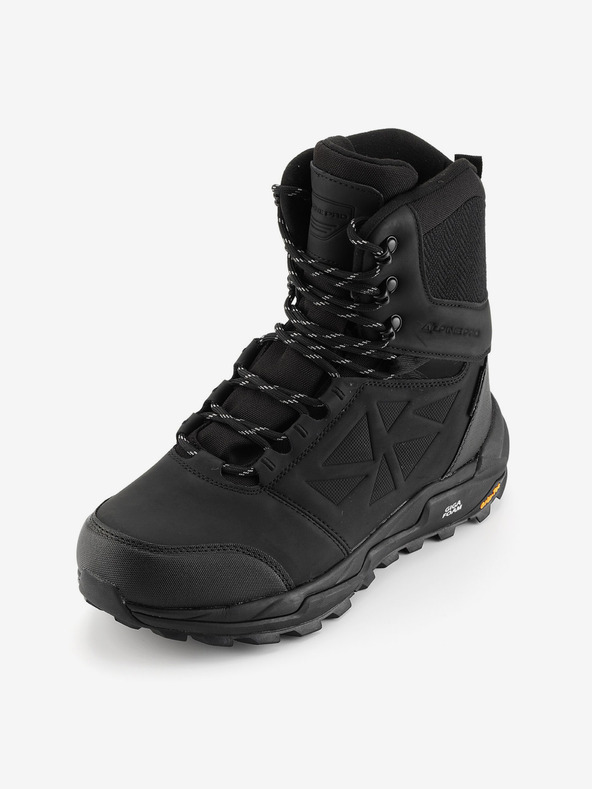 ALPINE PRO Herren-Winterstiefel mit Giga-Boom und Membrane ptx ALPINE PRO NERBE schwarz