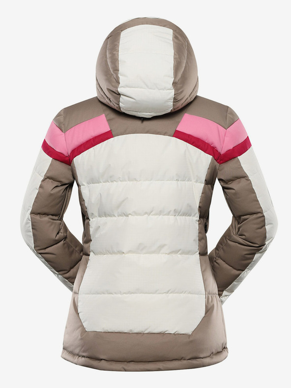 ALPINE PRO Damen Daunen-Skijacke mit ptx-Membran ALPINE PRO FERERA creme