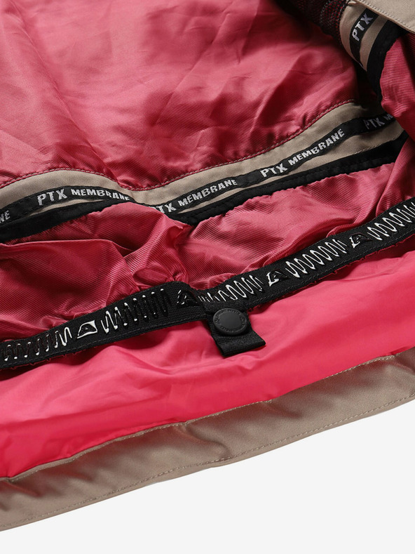 ALPINE PRO Damen Daunen-Skijacke mit ptx-Membran ALPINE PRO FERERA creme