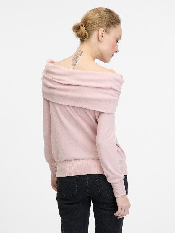 Orsay Hellrosa Damen Langarm-T-Shirt ORSAY