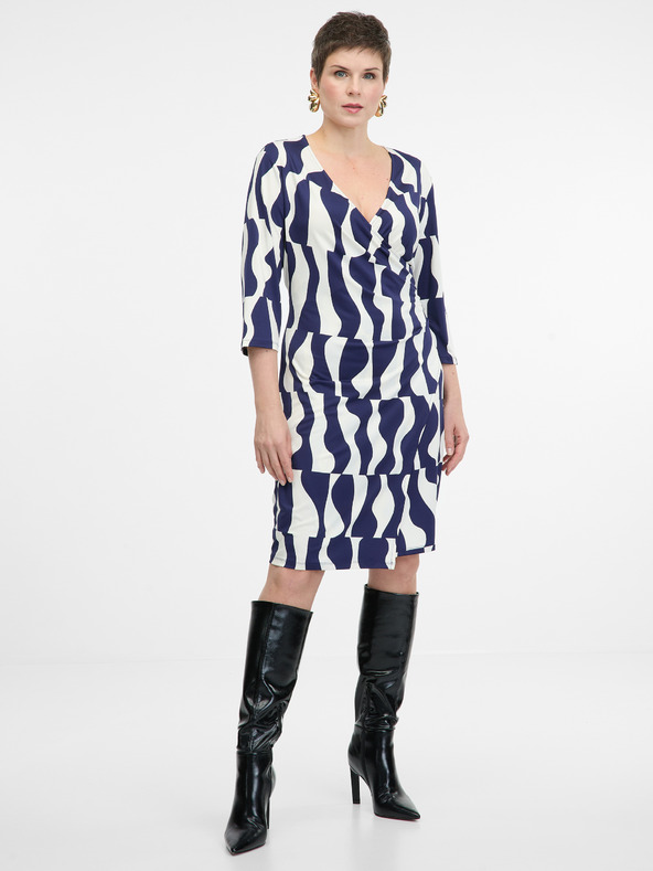 Orsay Dunkelblaues ORSAY-Damenkleid
