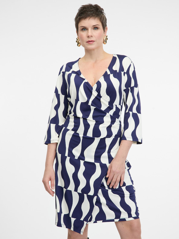 Orsay Dunkelblaues ORSAY-Damenkleid