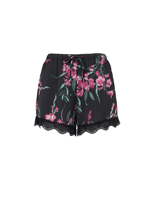 Orsay Schwarze Damen-Pyjamahose aus Satin ORSAY