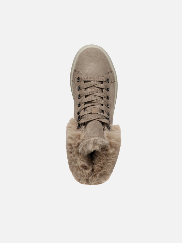 Geox Beige Geox Spherica EC4.1 Damen Turnschuhe