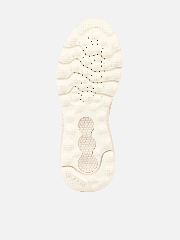 Geox Cremefarbene Damen Geox Spherica Actif Turnschuhe
