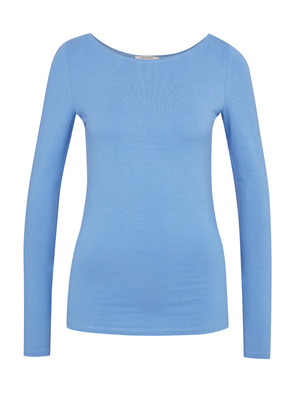 Orsay Blaues Damen Langarm T-Shirt ORSAY