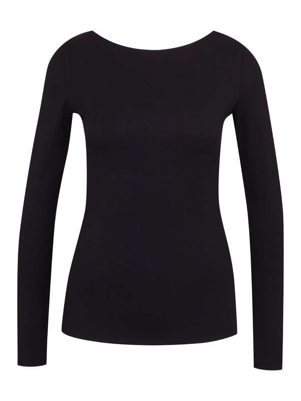 Orsay Schwarzes Damen-Langarm-T-Shirt ORSAY