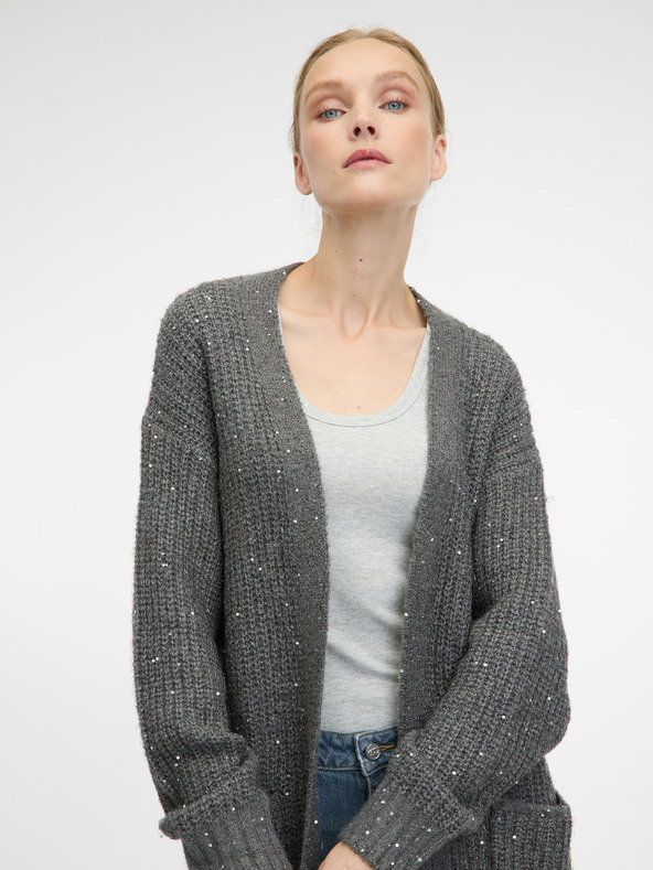 Orsay Graue Damen Cardigan ORSAY