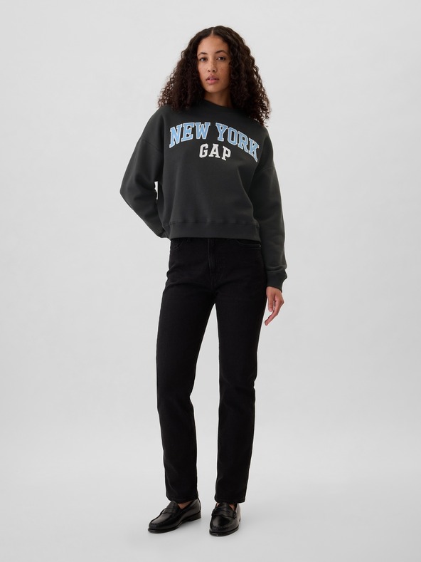 GAP Damen Oversize-Sweatshirt mit Logo GAP