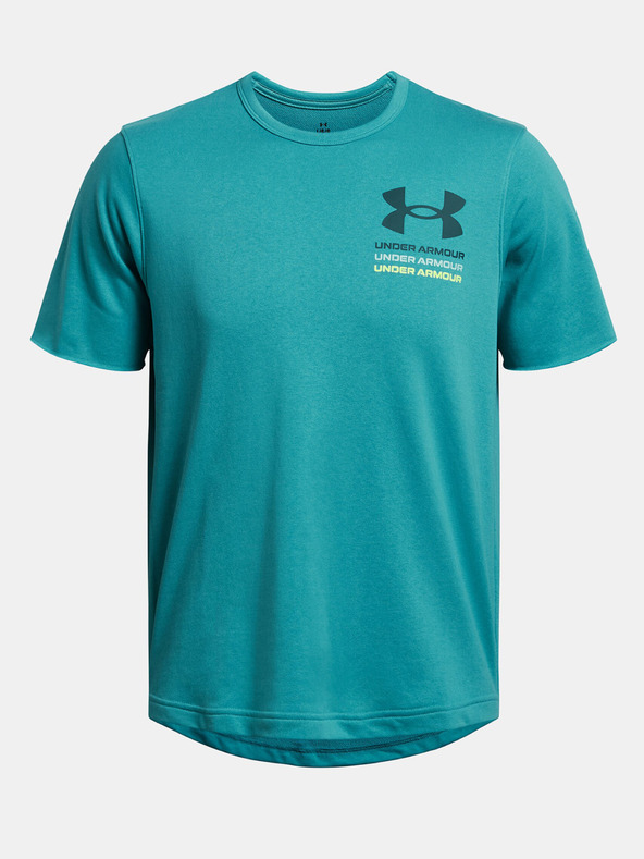 Under Armour Herren T-Shirt Under Armour UA Rival Terry SS Colorblock