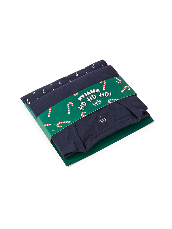 Celio Weihnachts-Pyjamas verpackt Celio