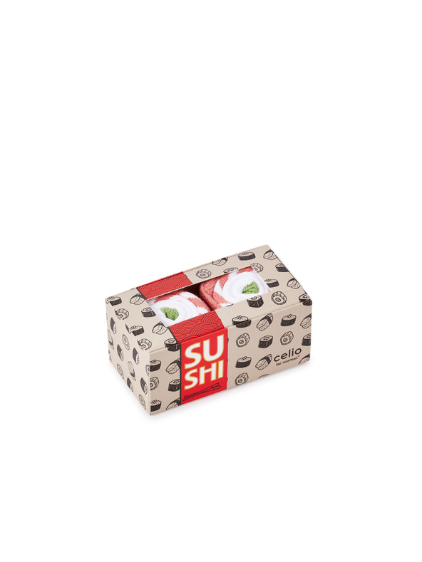 Celio Geschenkpackung Sushi Socken ONE SIZE Celio