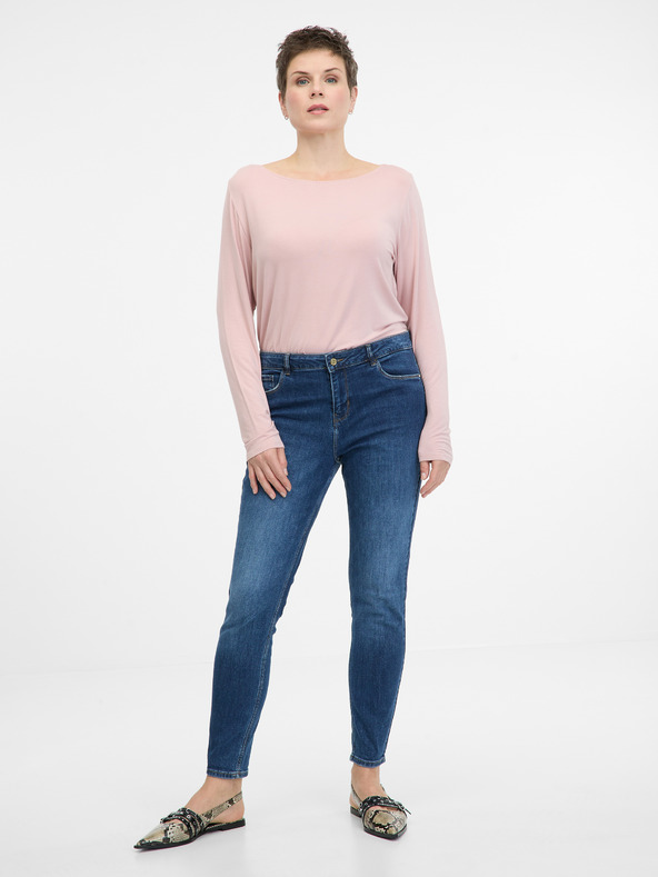 Orsay Hellrosa Damen Langarm-T-Shirt ORSAY