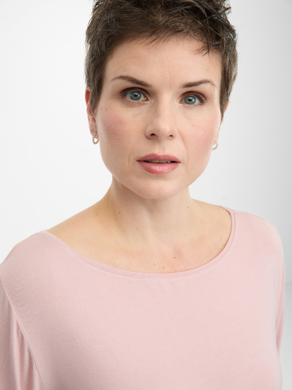 Orsay Hellrosa Damen Langarm-T-Shirt ORSAY