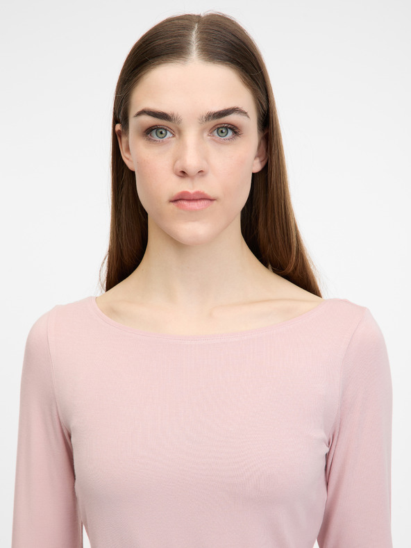 Orsay Hellrosa Damen Langarm-T-Shirt ORSAY