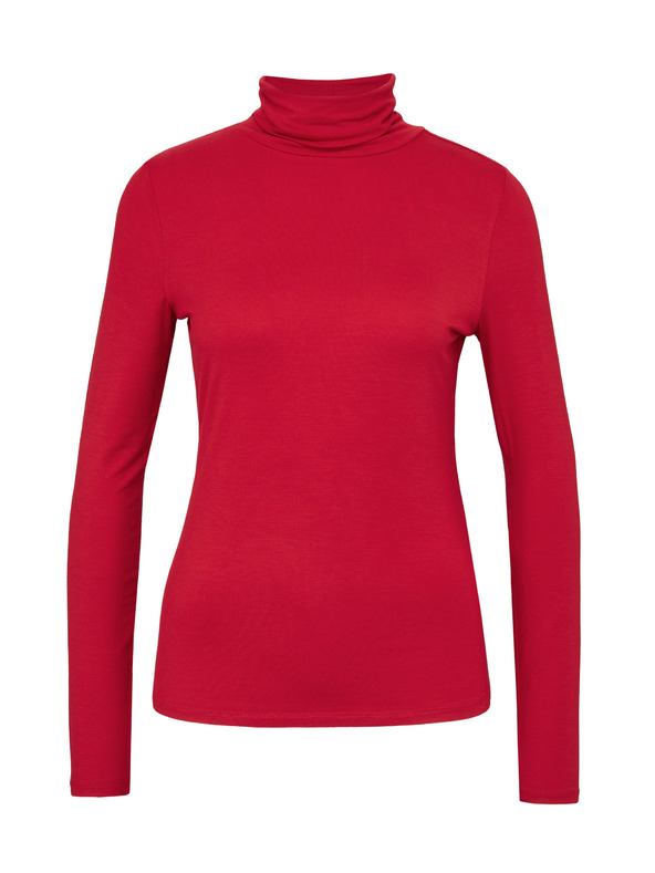 Orsay Rotes Damen-Langarm-T-Shirt ORSAY