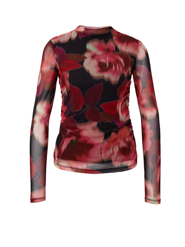 Orsay Rotes Damen-Langarm-T-Shirt ORSAY