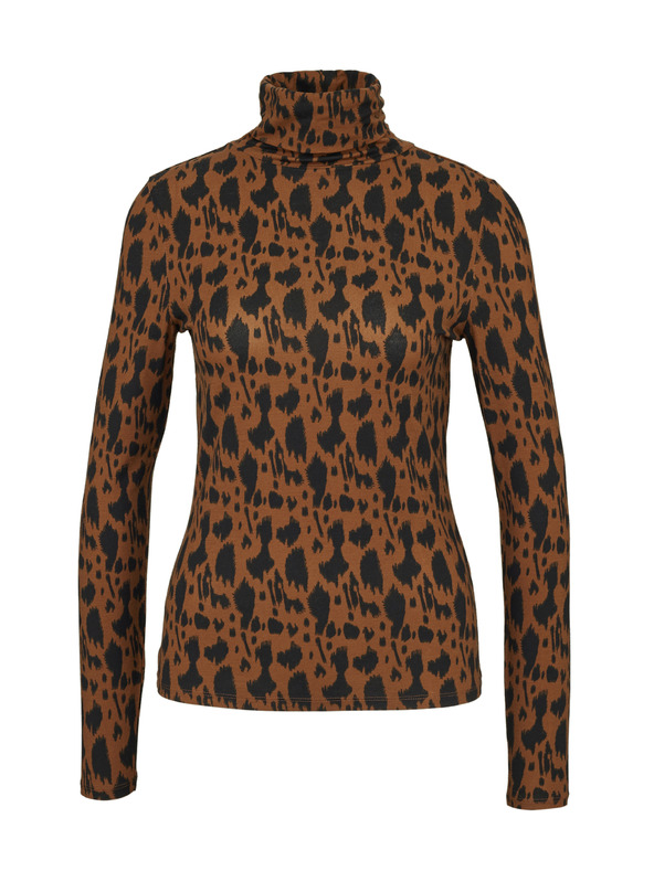 Orsay Hellbraunes Damen-Langarmshirt ORSAY