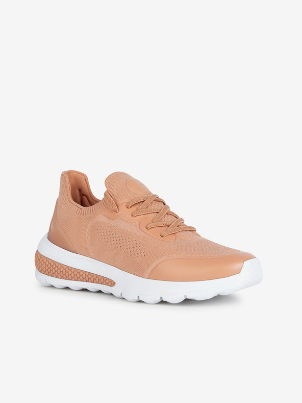 Geox Orange Damen-Sneaker Geox Spherica Actif