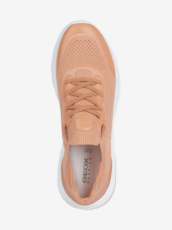 Geox Orange Damen-Sneaker Geox Spherica Actif