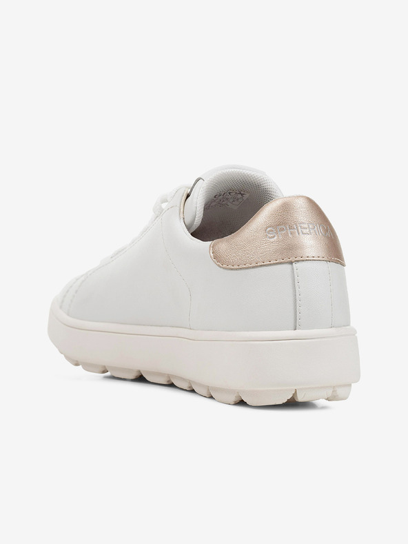 Geox Weiße Damen-Ledersneaker Geox Spherica Ecub