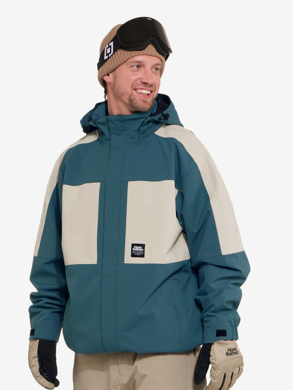 Horsefeathers Envoy Jacke - hydro/cream Pferdefedern