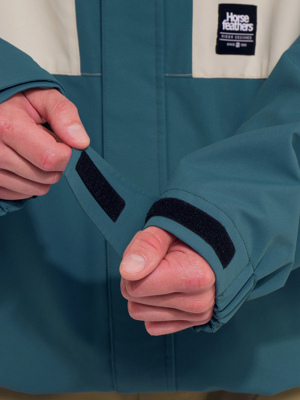 Horsefeathers Envoy Jacke - hydro/cream Pferdefedern