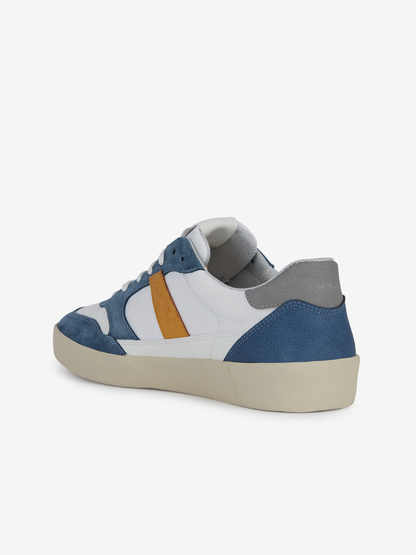 Geox Weiß-blaue Herren-Sneaker Geox Affile